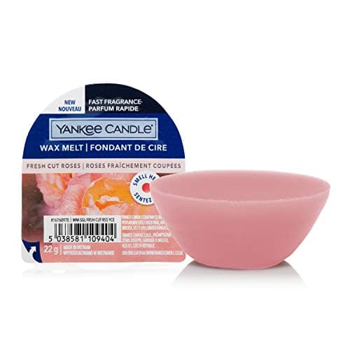 Image of Yankee Candle Wax Melts | Fresh Cut Roses | Up to 8 Hours of Fragrance | 1 Count