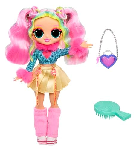 Image of L.O.L. Surprise! OMG Doll - Bubblegum D.J. - Includes 1 Fashion Doll, Comes with Fabulous Fashions, Collect All 4, Pink