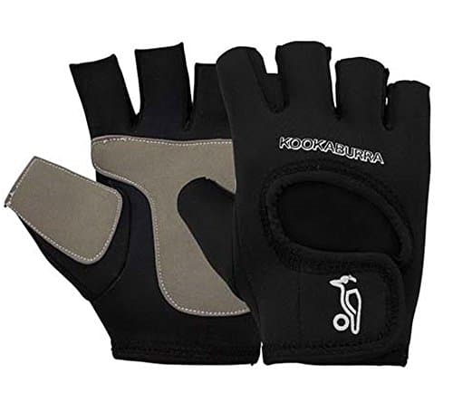Image of KOOKABURRA Unisex Youth Cricket Fielding Practice Glove, Black, Junior UK