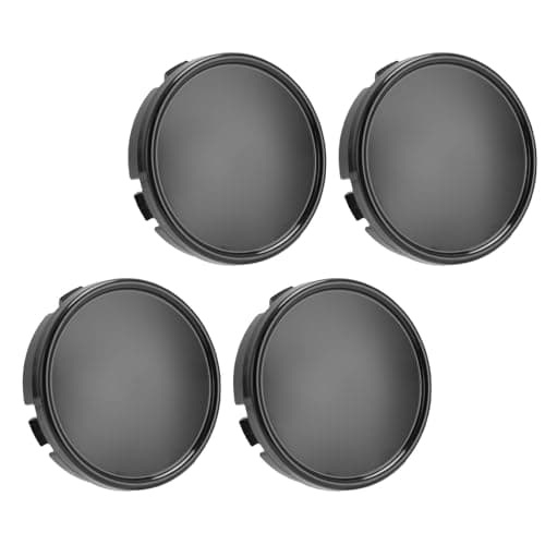 Image of Akozon 4PCS 65mm 2.55in ABS Wheel Center Caps, Hub Protector Replacement for S90 S60 XC60 XC40 XC90 V40 V60 S80, Tire Center Hub Cover, Car Wheel Cap Replacement Kit (Black)