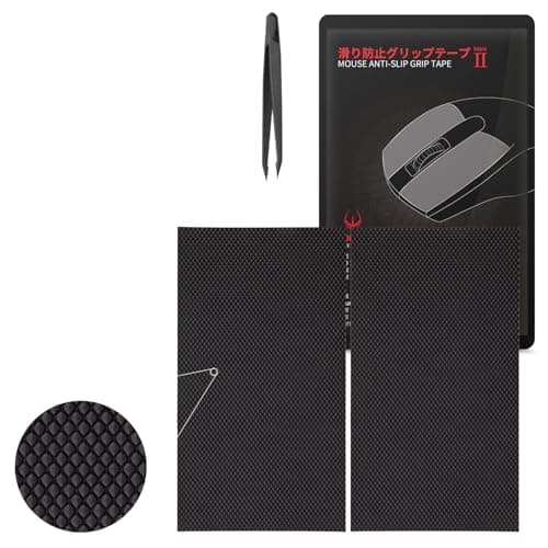 Image of Hotline Games New 2.0 DIY Version Mouse Anti Slip Grip Tape for Gaming Mouse Skins, Sweat Resistant, Cut to Fit, Easy to Apply, Professional Mice Upgrade Kit