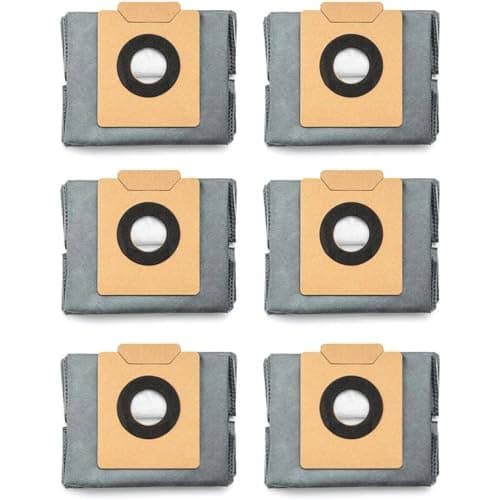 Image of eufy 6-Pack Large Capacity Dust Bags Compatible with X10 Pro Omni Robot Vacuum and X8 Pro with Self-Empty Station