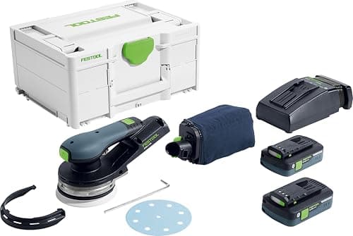 Image of Festool Cordless Eccentric Sander ETSC 2 125 4,0 I-Plus