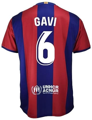 Image of FCB Football Club Barcelona Home Shirt 2023/2024 - Lewandowski 9 - Official Barcelona Licensed Replica - Adult (XXL)