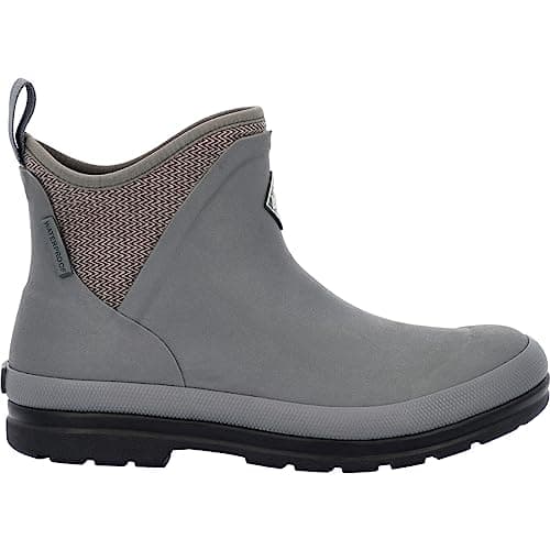 Image of Muck Boots Women's Originals Ankle Pull On Waterproof Ankle Boot, Grey, 7