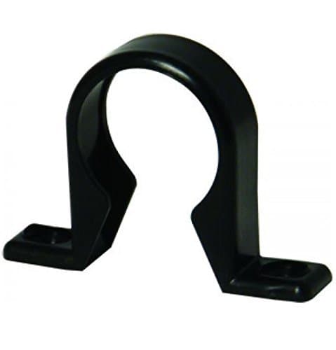 Image of FloPlast Push-Fit Waste Pipe Clip 32mm Black | Home Standard