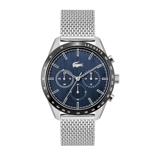 Image of Lacoste Chronograph Quartz Watch BOSTON Collection for Men with Leather or Stainless Steel bracelet in Link or Mesh