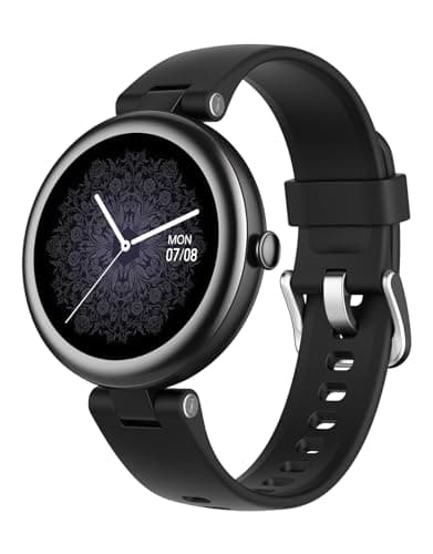 Image of SHANG WING Lynn Smartwatches for Women,1.1inch Display Screen Fitness Watch for Women,Small Stylish Smart Watch with Pedometer Sleep Monitor SpO2-Monitor Heart Rate Fitness Watch for Android iOS