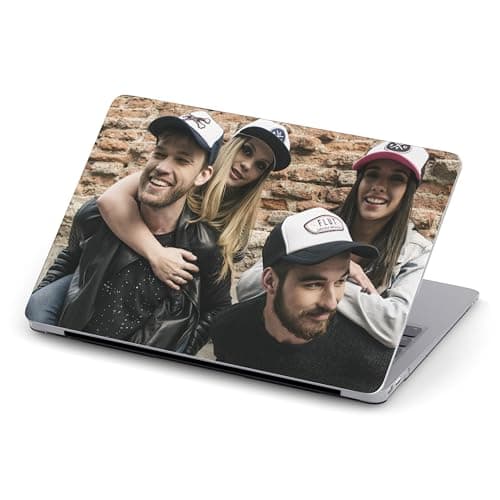 Image of Personalised Photo MacBook Skin, Custom Made Decal with your photos and images