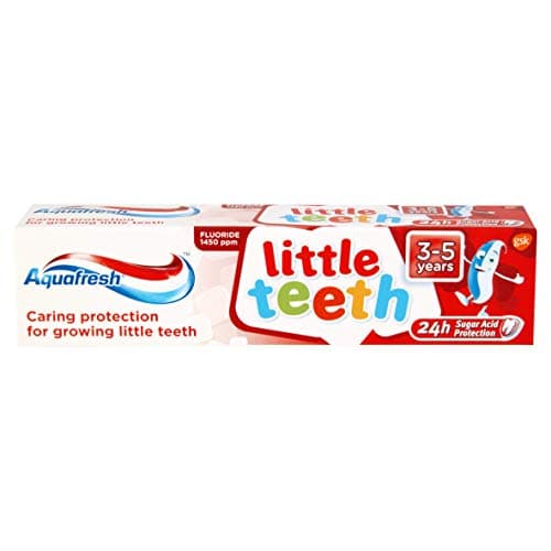 Image of Aquafresh Toothpaste for Kids, Little Teeth Toothpaste for Children 3-5 Years, 50 ml