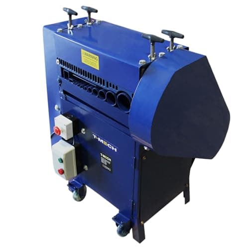 Image of Wire Stripping Machine Electric Cable 1.5-55mm 380W Portable Automatic Wire-Stripper Multi-Holes Scrap Copper Recycling 30M/min - T-MECH