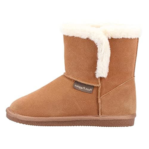 Image of Hush Puppies Womens Ashleigh Slipper, Tan, 4 UK
