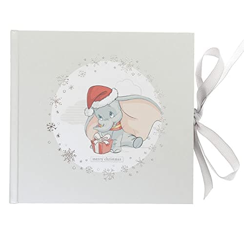 Image of Widdop Disney Baby's First Christmas Photo Album - Holds 50 6"x4" Photos - Dumbo