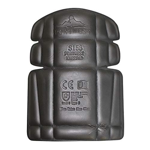 Image of Portwest Portwest Knee Pad, Size: One Size, Colour: Black, S156BKR