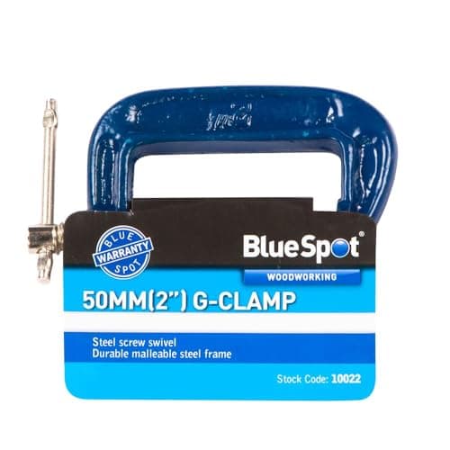 Image of Blue Spot 10022 50mm (2") Fine Thread G-Clamp