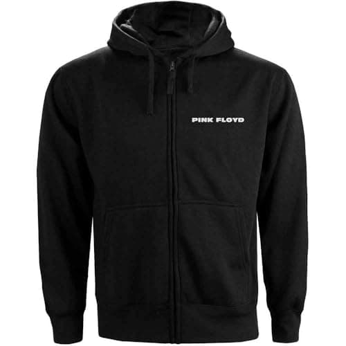 Image of Pink Floyd Zip hoodie -L- Circle Logo Black