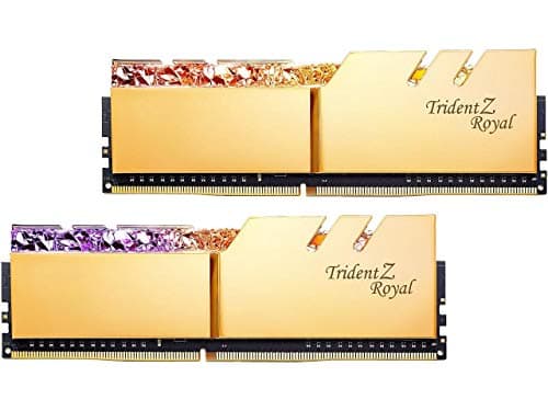 Image of G.SKILL 6GB (2 x 8GB) Trident Z Royal Series DDR4 PC4 28800 3600 MHz 288-Pin Desktop Memory Model F4-3600C16D-16GTRGC