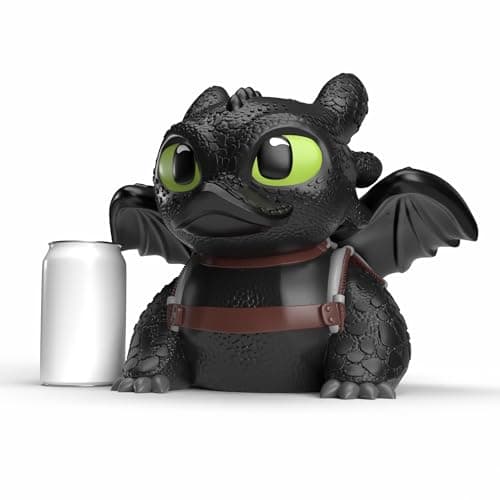 Image of TUBBZ XL: How To Train Your Dragon - Toothless Giant Cosplaying Rubber Duck Collectible Figure