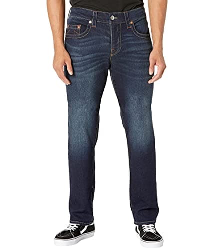 Image of True Religion Men's Geno Slim Fit Straight Leg Jean, Muddy Waters, 32