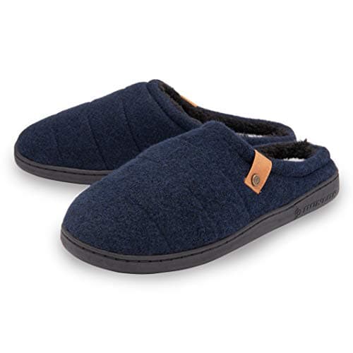 Image of Dunlop Mens Finlay Mule Slippers MTO - Navy - UK 8