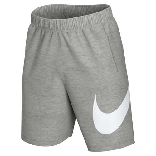 Image of Nike Men's M NSW Club Bb Gx Sport Shorts, Dk Grey Heather/White/(White), L