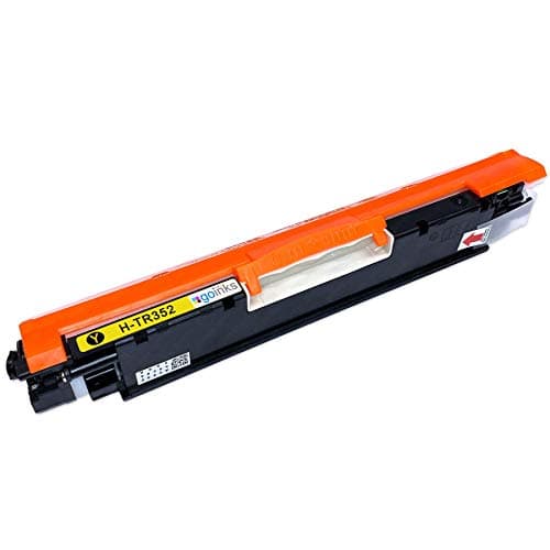 Image of 1 Go Inks Yellow Laser Toner Cartridge to replace HP CF352A Compatible/non-OEM for HP Colour Laserjet Pro Printers