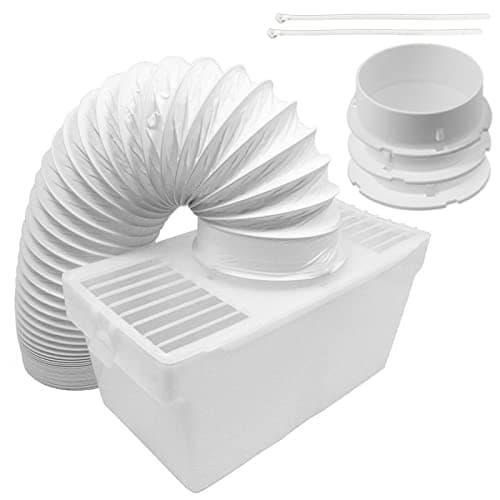 Image of Spares2go Condenser Box & Vent Hose Kit for Bush Tumble Dryers (1.25m)