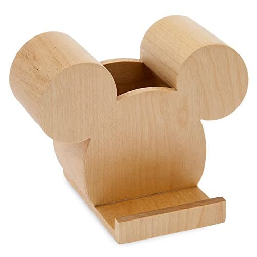 Image of Disney Mickey Mouse Icon Pen Cup and Cell Phone Holder