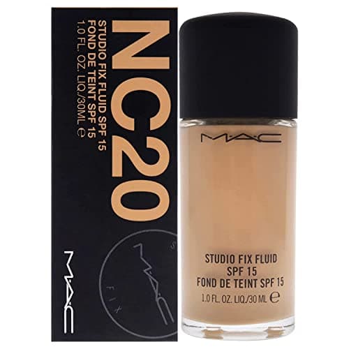 Image of MAC Studio Fix Fluid Spf 15, NC20, Pack of 30