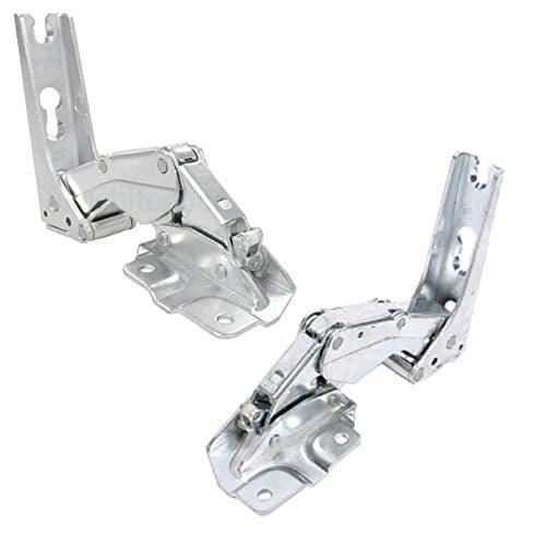 Image of Zanussi Fridge Freezer Integrated Door Hinge Pair (Top/Base, Left/Right)