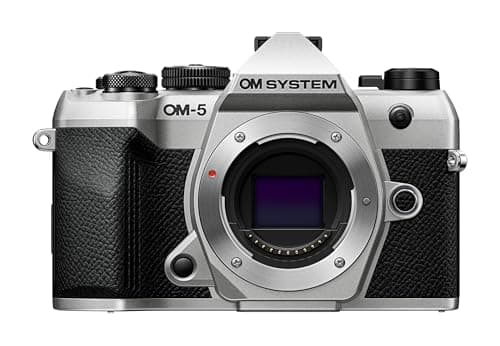 Image of OM SYSTEM OM-5 Mark II Body Silver Compact Light Weight Weather Sealed 4K Video Camera Best for Outdoor Travel