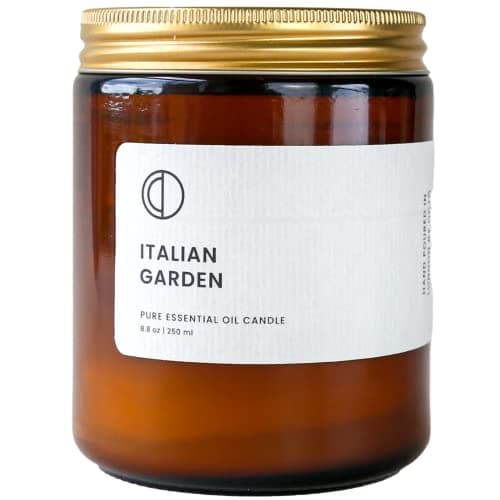 Image of OCTŌ Italian Garden Rosemary + Orange + Sage | Scented Candle. Made with Essential Oils and Soy Wax. 250ml