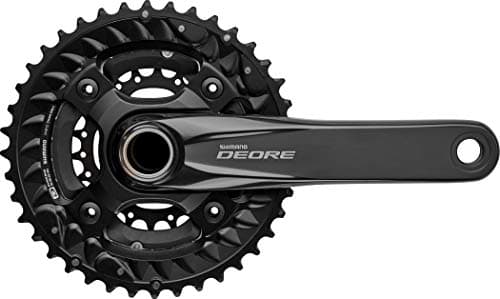 Image of SHIMANO,One Size,Black,EFCM6000BCX66X Deore FC-M6000 Deore 10-speed chainset, 36/26T, 51.8 mm chain line, 170 mm