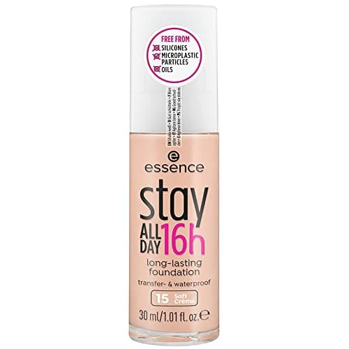 Image of Essence Cosmetics stay ALL DAY 16h long-lasting Foundation, longlasting, mattifying, colour correcting, matte (30ml)