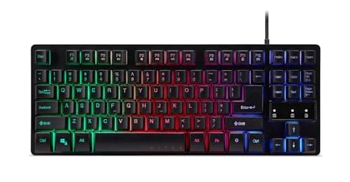Image of Acer GP.KBD11.01Z Nitro Gaming Keyboard, Black, Qwerty, 360mm x 137mm x 39mm