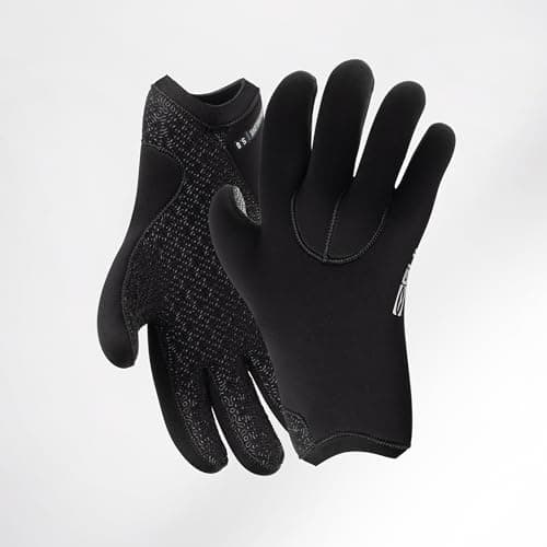 Image of Gul Power 3mm NATURE Junior Glued and Blind Stitched Gloves, Natural Rubber and Super Warm for Water Sports (JXS)