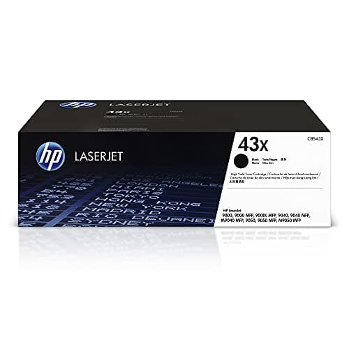 Image of HP C8543X 43X High Yield Original LaserJet Toner Cartridge, Black, Single Pack