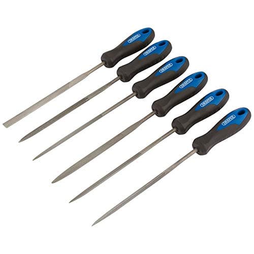 Image of Draper 83982 140MM Soft Grip Needle File 6 Piece Set