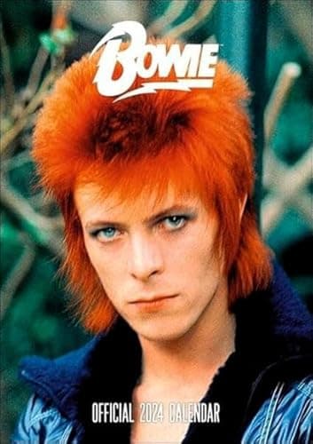 Image of DAVID BOWIE POSTER CALENDAR 2024 The poster calendar with the best images of pop legend David Bowie as a wall calendar.
