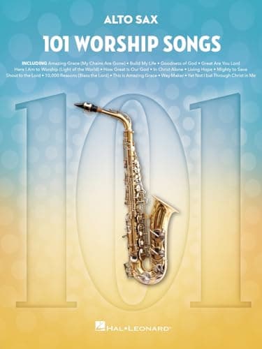 Image of 101 Worship Songs for Alto Sax.
