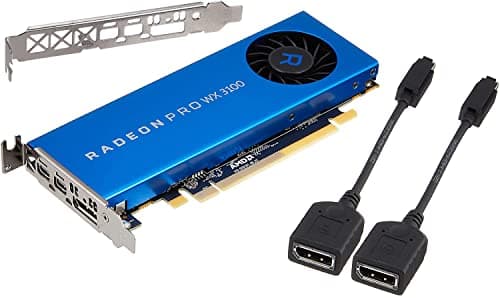 Image of AMD RADEON PRO WX 3100 4GB GDDR5, 1219 MHz, 4 GB GDDR5, 128-bit, 96 GB/s, DP 1.4, 2x Mini DP, HDCP, 1 slot,100-505999 – (Refurbished)