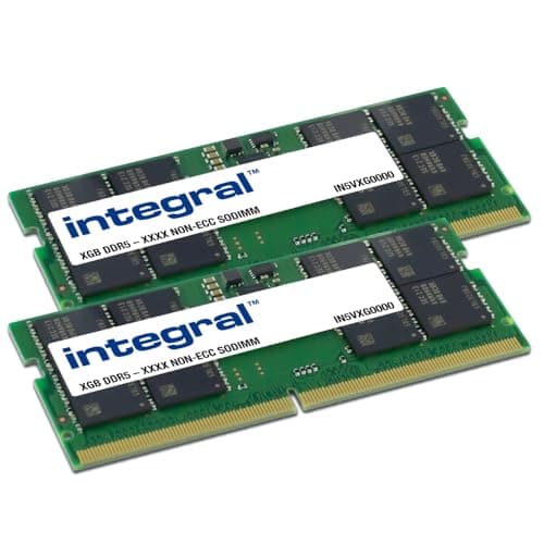 Image of Integral 16GB Kit (2x8GB) DDR5 RAM 4800MHz SODIMM Laptop Notebook MacBook Memory Module