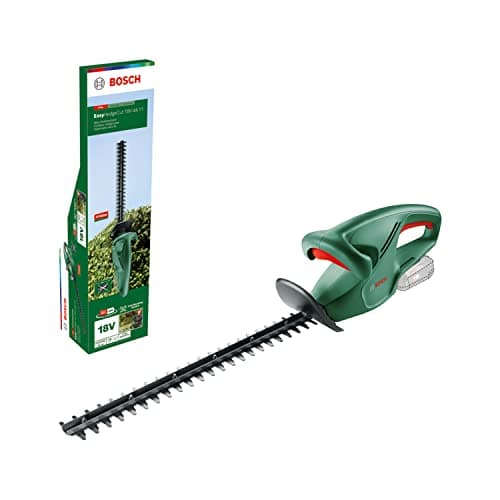 Image of Bosch Cordless Hedge Cutter EasyHedgeCut 18V-44-11 (Without Battery; 18 Volt System; Blade Length 44 cm; for Trimming Smaller Hedges; in Carton Packaging)