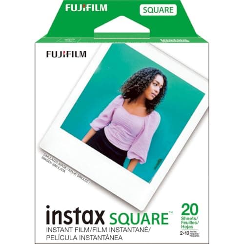 Image of Fujifilm square twin pack film, White, 20 Sheets