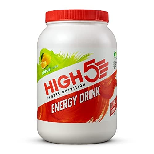 Image of HIGH5 Energy Drink - Electrolytes Sport Energy Drink Powder - Isotonic Drink with 2:1 Fructose - Hydration for Running, Cycling, Endurance Fuel - Natural Flavours, Vegan (Citrus, 2.2kg - 46 Servings)
