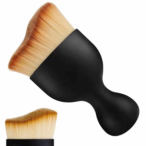Image of Body Buffing Brush for Self Tanning Hands, Feet & Face - For Natural Streak-Free Fake Tan