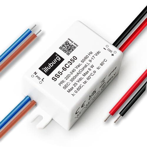 Image of illuburg LED Driver Waterproof IP65 350mA Constant Current 3.5W - 6W Flickerfree LED Power Supply Transformer