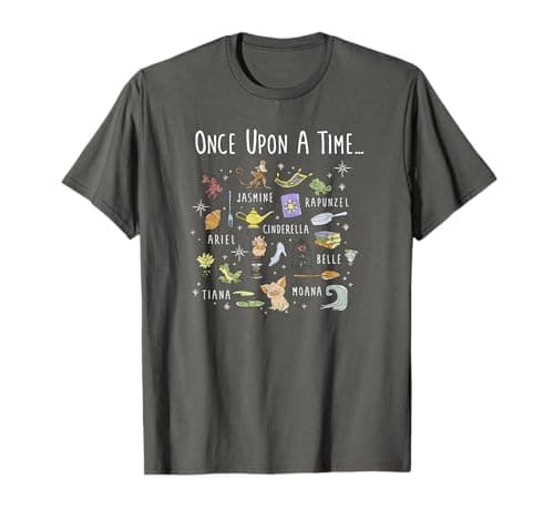 Image of Disney Princess Once Upon A Time Collage T-Shirt