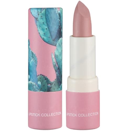 Image of Matte Lipstick Lip Tint Balm Lipgloss, Velvet Pink Lipstick Long lasting Waterproof Non Stick Cup Lip Gloss Nude Velvet, Up to 12 Hour Wear, Non Drying for Woman (#04)