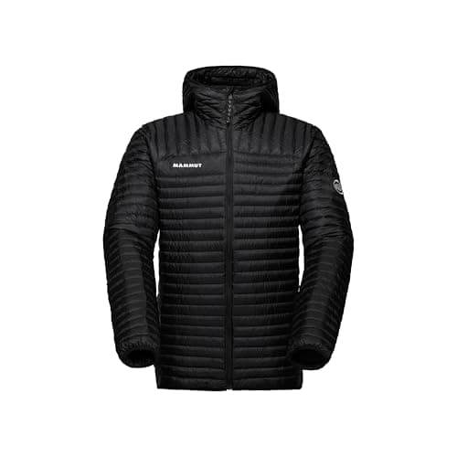 Image of Mammut Broad Peak Light IN Hooded Jacket Men | Lightweight Outdoor Puffer Coat | Black, L